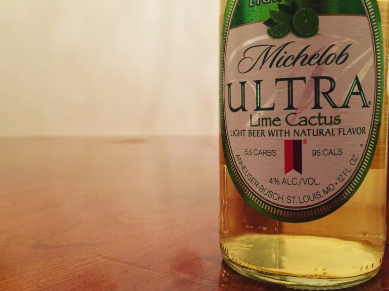 What is the alcohol content in Michelob Ultra?